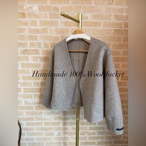 K- Style fashion wool jacket